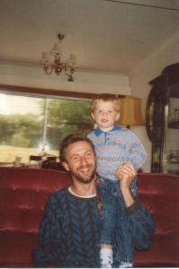 Mathew on Terry's shoulder