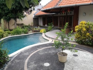 House and pool