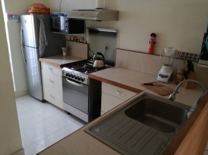 Carefully laid out kitchen