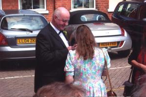 Ted & Holly in Car Park